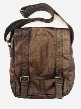 Vintage Wilsons Leather Messenger Bag